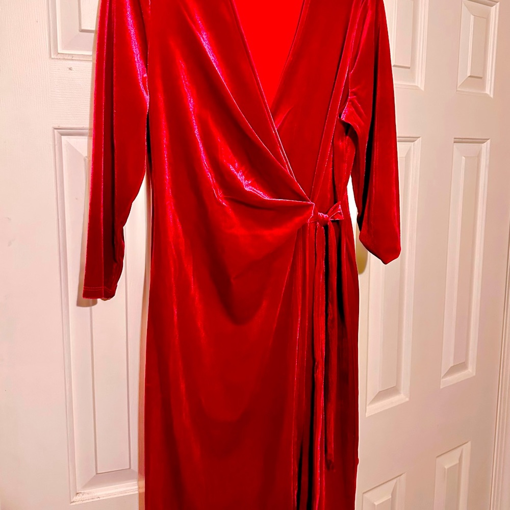 Anne Klein Velour Dress